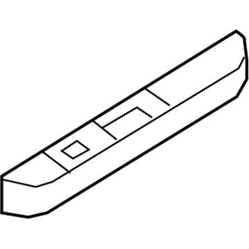 7L7Z-7824140-AA Ford Armrest Pad, Passenger Side Illustration 1 of 1