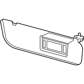 Ford 9C2Z-1504104-FA Visor Assembly - Sun