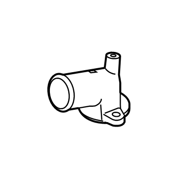 Ford F81Z-8592-AA Connection Water Outlet