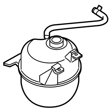 Ford 8C2Z-8A080-C Tank Assembly - Radiator Overflow