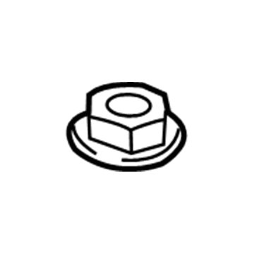 Ford -W520101-S437 Nut