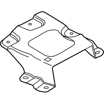 CV6Z-10732-C Ford Support Plate Illustration 1 of 1