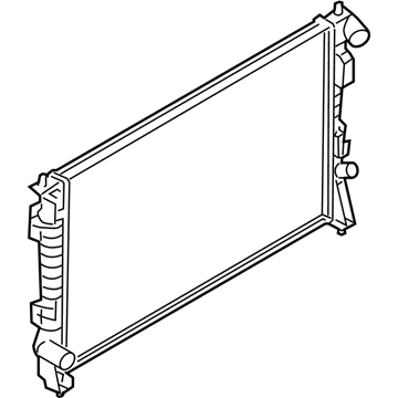Ford 7T4Z-8005-B Radiator Assembly
