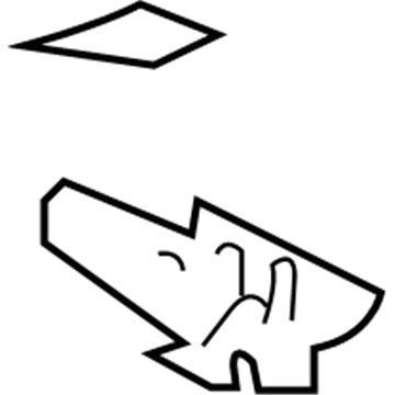 Ford BR3Z-5411778-AA Deflector - Air
