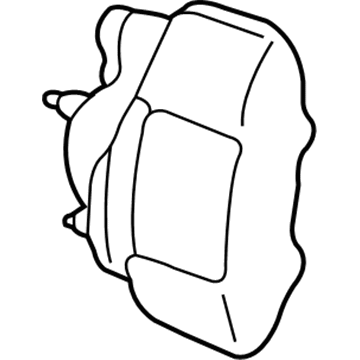 Ford 7L8Z-2B120-B Caliper Assembly - Brake - Less Pad