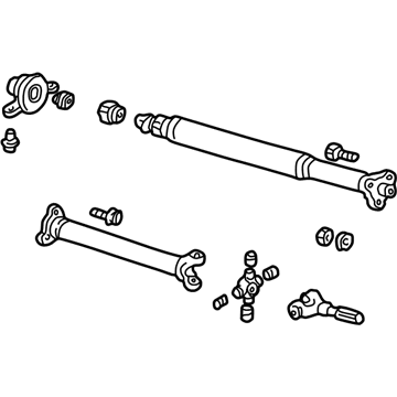 Lincoln 3W4Z-4R602-AB Shaft Assembly - Drive