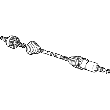 Ford 4W4Z-4K138-AA Shaft Assembly