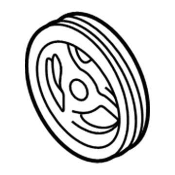 Lincoln 1W7Z-6312-AA Pulley - Crankshaft