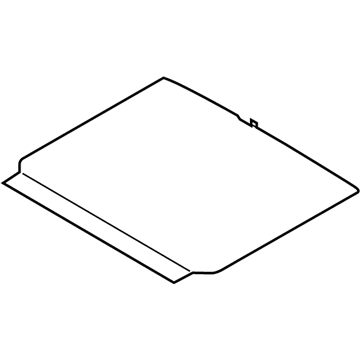 Ford FR3Z-6345026-AB Cover Assembly - Spare Wheel Well