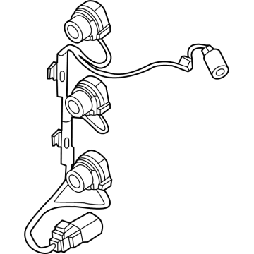 Ford NZ6Z-13412-A Socket And Wire Assembly - Lamp
