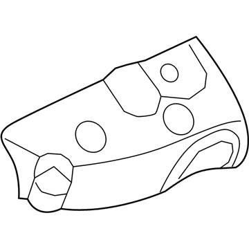 Ford BR3Z-9Y427-A Shield - Exhaust Manifold Heat