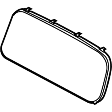 Lincoln 7A1Z-10887-A Glass - Instrument Cluster