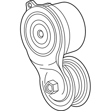 Ford GN1Z-6A228-B Pulley Assembly - Tension