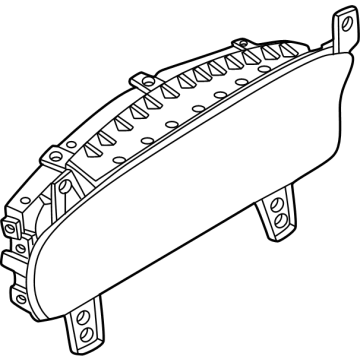Ford RB5Z-10F889-A Cluster Assembly