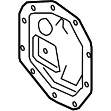 Ford 7E5Z-4033-A Cover - Rear Axle Housing