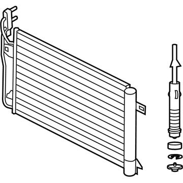 Mercury 9E5Z-19712-A Condenser Assembly