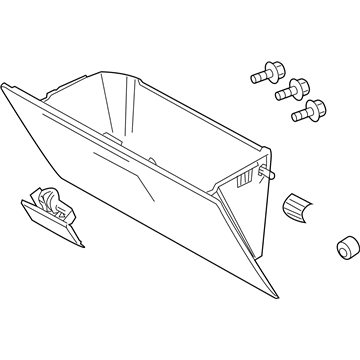 Ford 8C3Z-2506024-AC Box Assembly - Glove Compartment