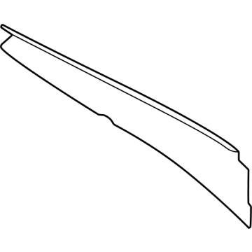 Ford RB5Z-7804608-AH Outer Molding