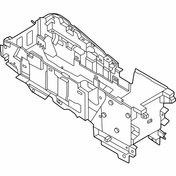 Ford RB5Z-78044B90-AA Console Base