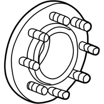 Ford 2C2Z-1107-AA Bolt - Wheel