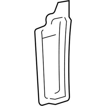 Lincoln 5W7Z-5422843-A Reinforcement Assembly - Door Hinge