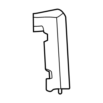 M2DZ-78205G50-AB Ford Cover - Wiring Shield Illustration 1 of 1