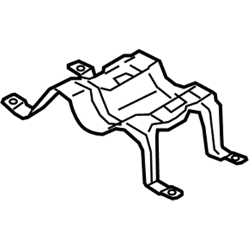 Ford K2GZ-4A408-A Support Bracket, Rear K2GZ-4A408-A Ford Support Bracket, Rear Illustration 1 of 1
