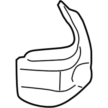 Lincoln 6E5Z-5E258-CA Shield