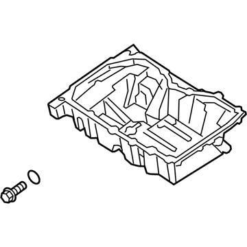 Ford CJ5Z-6675-G Pan Assembly - Engine Oil
