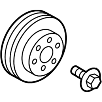 Ford AG9Z-6312-B Pulley - Crankshaft