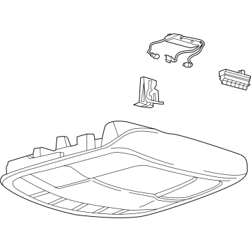 Ford PC3Z-60519A70-EH Console Assembly - Overhead