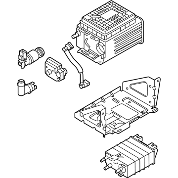 Ford LC3Z-9D653-F Cannister - Fuel Vapour Storage