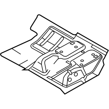 Ford 9L8Z-78045B00-A Bracket