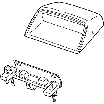 Ford 6W7Z-13A613-AAB Lamp Assembly - Rear - High Mounted