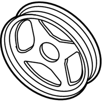 Lincoln 2L3Z-3A733-AA Pulley - Power Steering