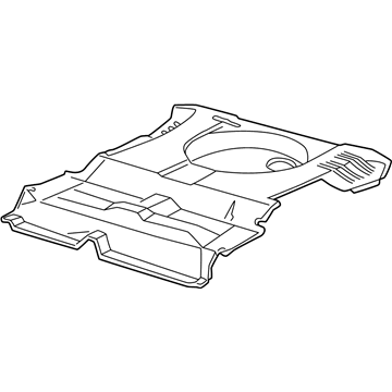 Ford 3F1Z-7411215-AA Pan Assembly - Floor