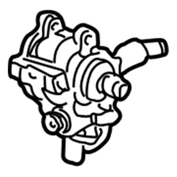 Mercury XF1Z-3A674-ABRM Remanufactured Pump Assembly - Power Steering