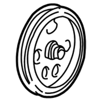 Mercury F6DZ-3A733-A Pulley - Power Steering