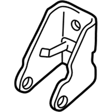 3S4Z-6K034-BA Ford Front Bracket, Driver Side Illustration 1 of 1