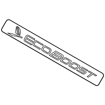 Ford BB5Z-7842528-C Name Plate
