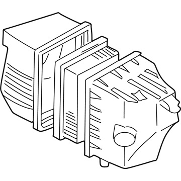 Ford YL8Z-9601-AA Element Assembly - Air Cleaner