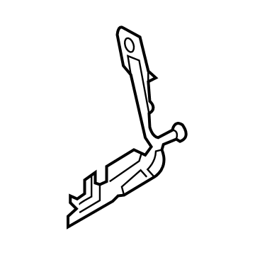 Ford HC3Z-16796-B Hinge Assembly - Hood