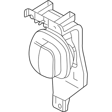 Ford 7C3Z-15200-AA Lamp Assembly - Fog - Front