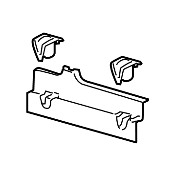Ford LK4Z-61311A59-BA Trim - D Pillar