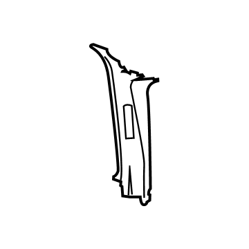 Ford EK4Z-6124347-BB Trim - B Pillar Upper