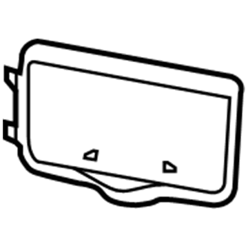 Ford GB5Z-1504098-AA Visor Assembly - Sun