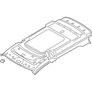 Ford KT1Z-1751942-BP Panel Assembly - Roof Trim - Rear