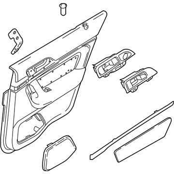 Lincoln EA5Z-5427406-AA Panel Assembly - Door Trim