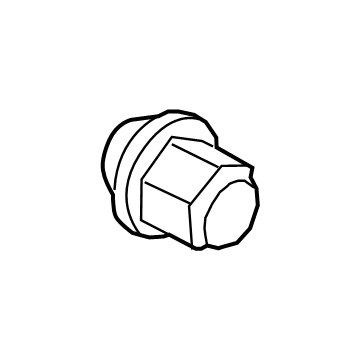 Ford ACPZ-1012-M Nut - Wheel