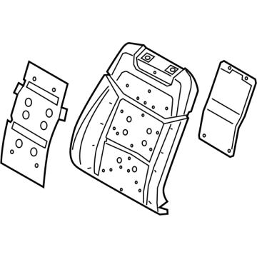 Ford LB5Z-7864810-A Pad - Seat Back